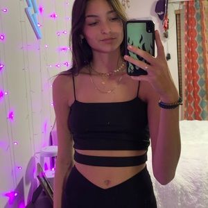 shein size medium crop top